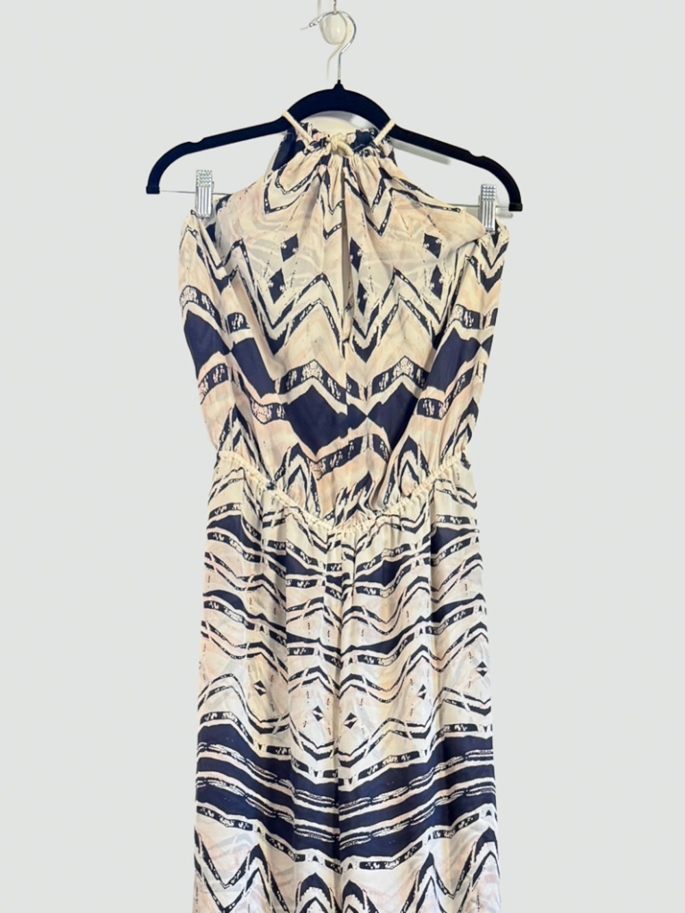 Gorgeous Parker Keyhole Halter Maxi Dress with Rope Tie — NWT! — Size Small